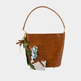 Bucket Bag - SELF PORTRAIT - Leather - Brown