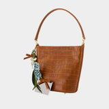 Bucket Bag - SELF PORTRAIT - Leather - Brown