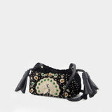 Cloud 91 Small Peacock Clutch - Zimmermann - Synthetic - Black