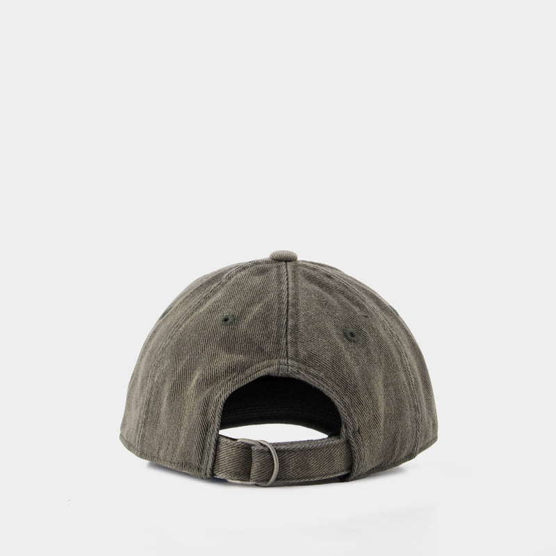 Cap - Acne Studios - Cotton - Grey