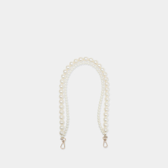 Pearl Shoulder Strap - Simone Rocha - Synthetic - Ivory