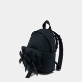 Bow Front Backpack W/ Emb - Simone Rocha - Synthetic - Black