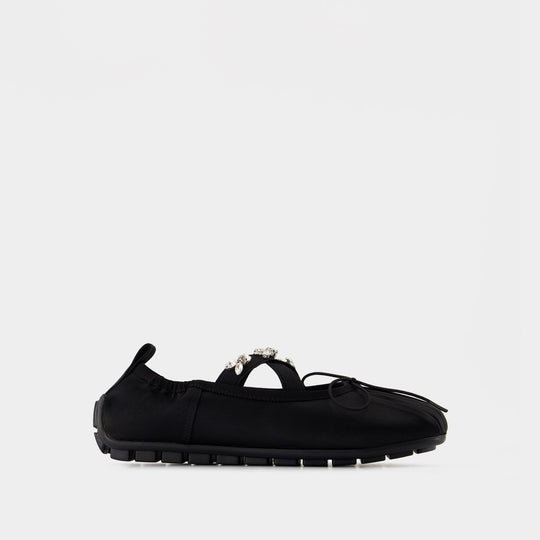 Ballerina Grip - Simone Rocha - Leather - Black