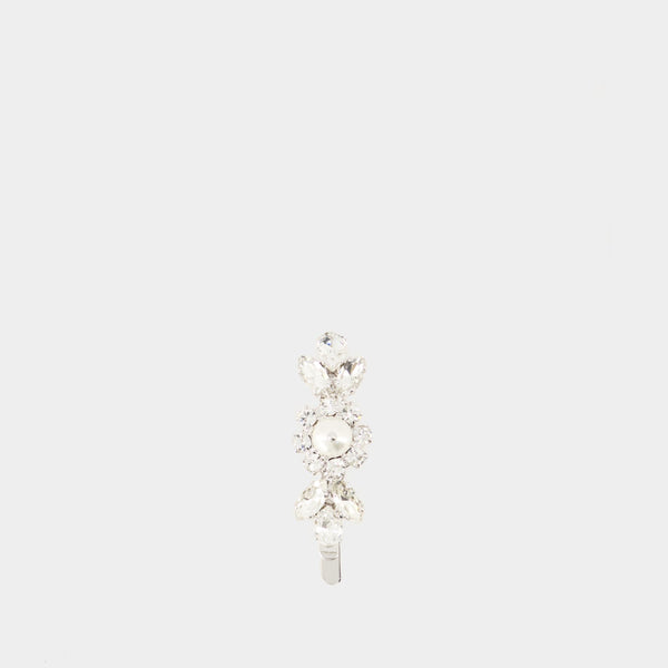 ヘアアクセサリー Daisy Floret Hair Clip - Simone Rocha - Brass - White Mini Daisy Floret Hair Clip - Simone Rocha - Brass - White