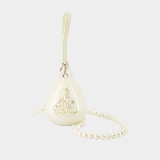 Micro Egg Crossbody - Simone Rocha - Synthetic - White