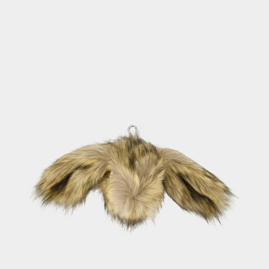Hare Coin Purse - Simone Rocha - Fake Fur - Brown