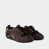 Cutout Grip Trainers - Simone Rocha - Synthetic - Brown