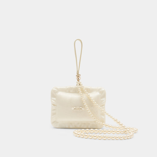 Pearl Crossbody Pillowcase - Simone Rocha - Synthetic Leather - Ivory