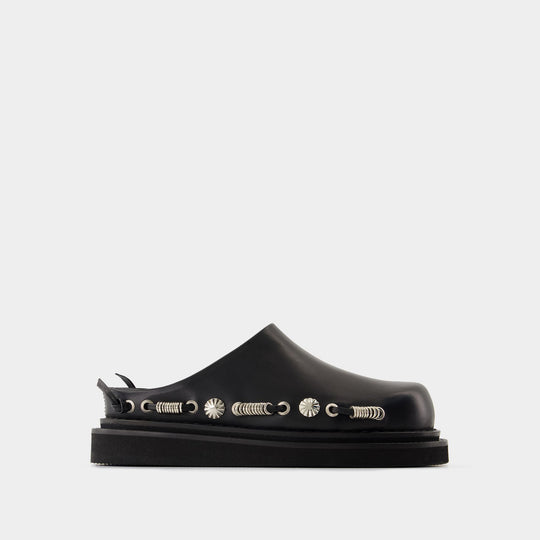 Aj1380 Sandals - Toga Pulla - Leather - Black