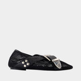 Ballerinas Aj1434 - Toga Pulla - Mesh - Black