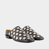 Aj1489 Mules - Toga Pulla - Leather - Black
