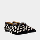 Aj1516 Ballerinas - Toga Pulla - Leather - Black