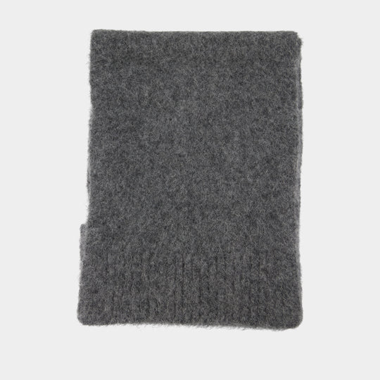 Sajeanne Scarf - Samsoe Samsoe - Wool - Grey