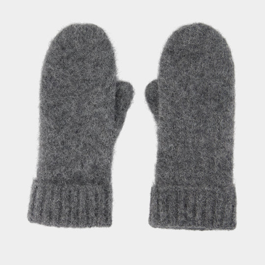 Sajeanne Mitten - Samsoe Samsoe - Wool - Grey