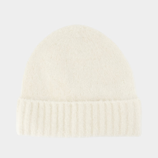 Sajeanne Beanie - Samsoe Samsoe - Wool - Beige