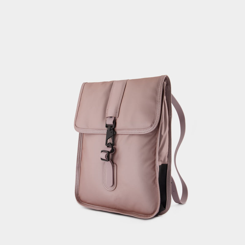 pink rains backpack Puffed Micro W3 Backpack - RAINS - Synthetic