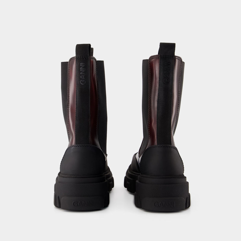Chelsea boots - Ganni - Synthetic - Black