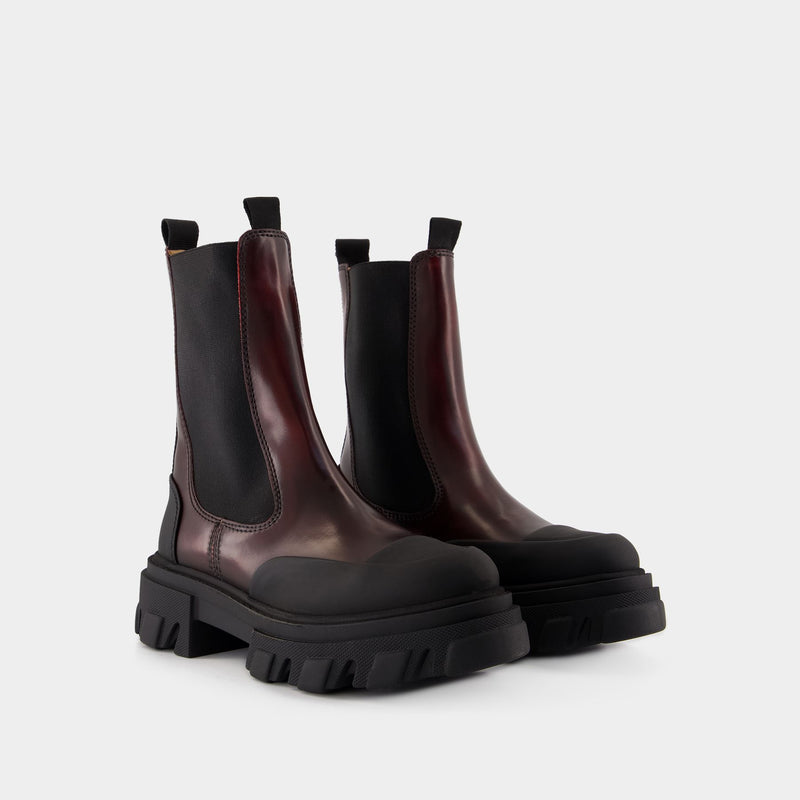 Chelsea boots - Ganni - Synthetic - Black