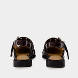 Ballerinas - Ganni - Polyester - Bordeaux