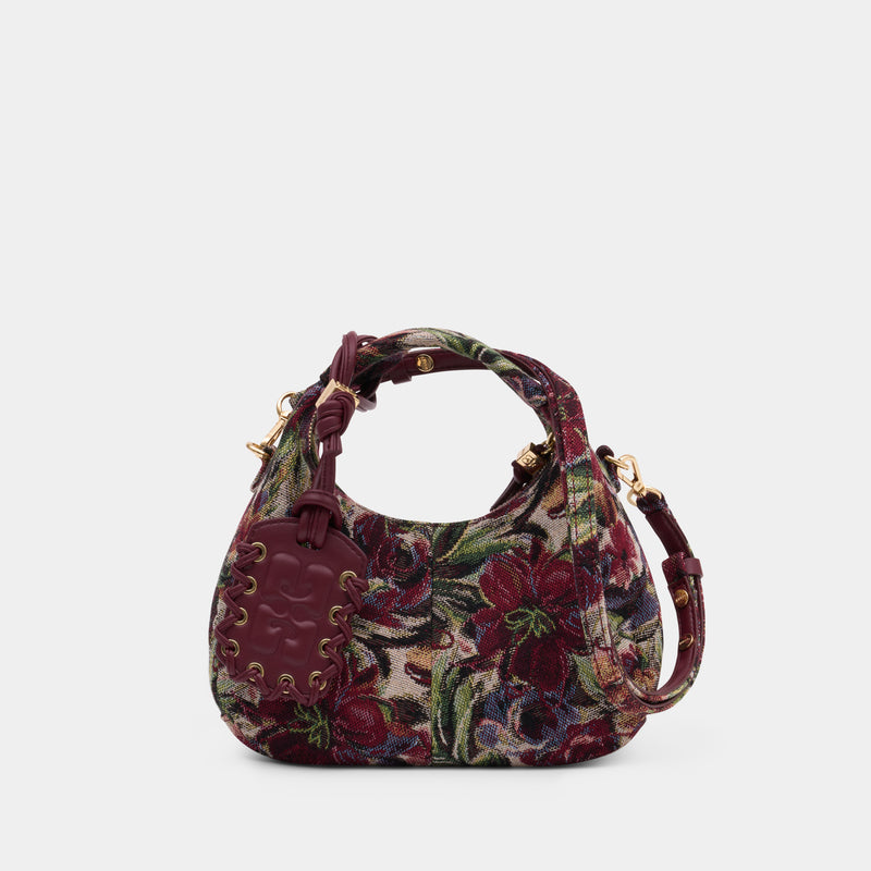 Mini Tapestry Purse - Ganni - Synthetic - Multicolor