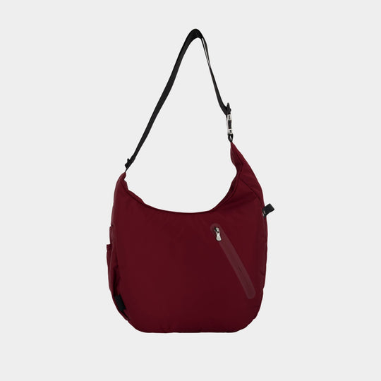Delphi Shoulder Bag Large W2 - RAINS - Synthetic - Burgundy