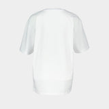 Raspberry T-Shirt - Ganni - Cotton - White