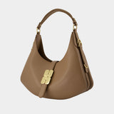 Kat Small Butter Shoulder Bag - Ganni - Leather - Beige