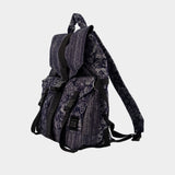 Re Tech Patchwork Backpack - Ganni - Cotton - Blue