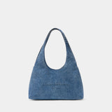 Pike Medium Shoulder Bag - Alexander Wang - Cotton - Blue