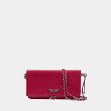 Rock Vintage Crossbody - Zadig & Voltaire - Leather - Pink