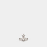 Marinetta Single Stud Earrings - Vivienne Westwood - Metal - Silver