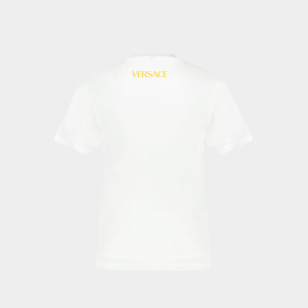 Underwater T Shirt - Versace - Cotton - White