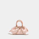 Mini Gathered Top Handle Bag - Simone Rocha - Synthetic - Pink