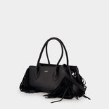 Fringe Honey 40 Shoulder Bag - Amiri - Leather - Black