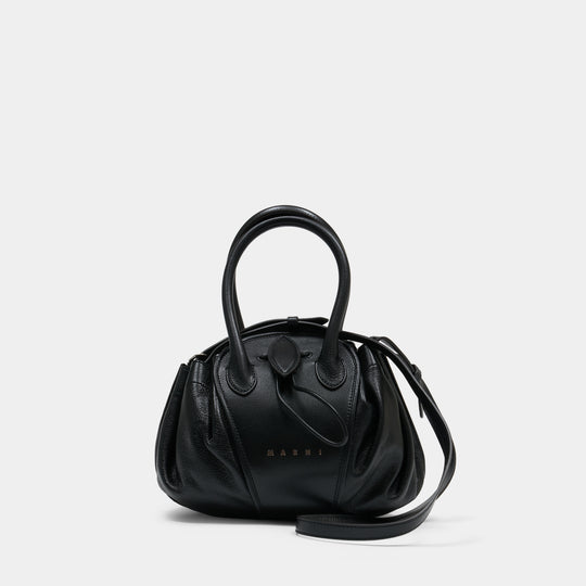Tulipea Small Purse - Marni - Leather - Black