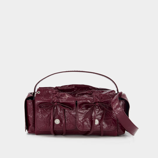 Multipocket Small Purse - Acne Studios - Leather - Burgundy
