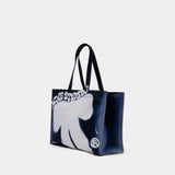 Logo Shopper Bag - Acne Studios - Cotton - Blue