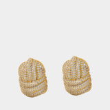 Knot Earrings - SELF PORTRAIT - Metal - Gold