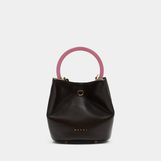 Pannier Purse - Marni - Leather - Brown