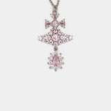 Masha Necklace - Vivienne Westwood - Metal - Pink