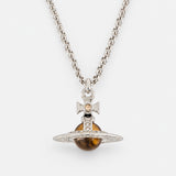 New Tiny Orb Necklace - Vivienne Westwood - Metal - Silver