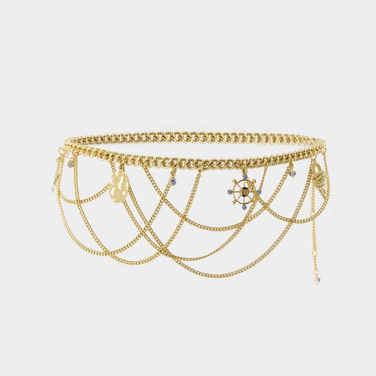 Belt - Rabanne - Metal - Gold