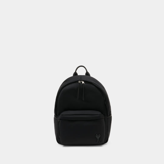 Marcel Backpack - AMI Paris - Synthetic - Black