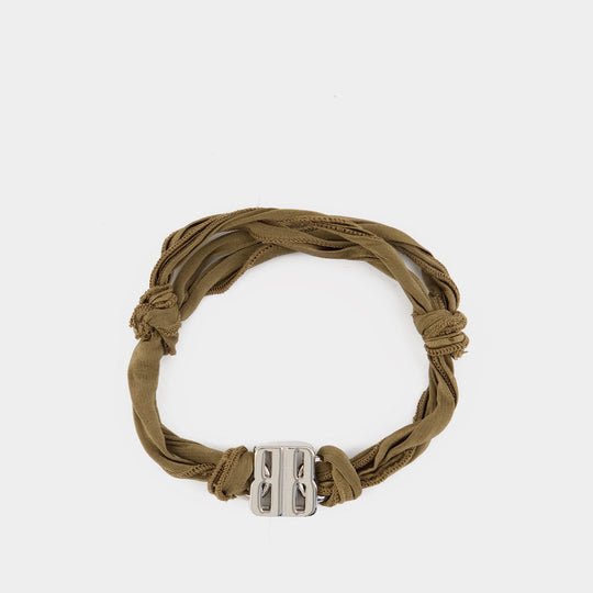 Nano Ribbon Bracelet - Balenciaga - Metal - Silver