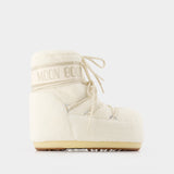 Icon Low Ankle Boots - Moon Boot - Synthetic - White