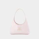 Small Halo Purse - Courreges - Synthetic - Pink