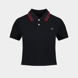 Mini Classic Polo - Vivienne Westwood - Cotton - Black