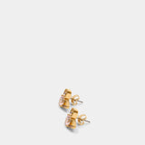 Ariella Earrings - Vivienne Westwood - Metal - Pink