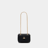Saffiano Small Purse - Vivienne Westwood - Leather - Black
