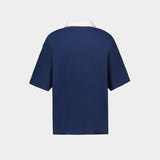 Gots Varsity Relax Polo - Kenzo - Cotton - Blue